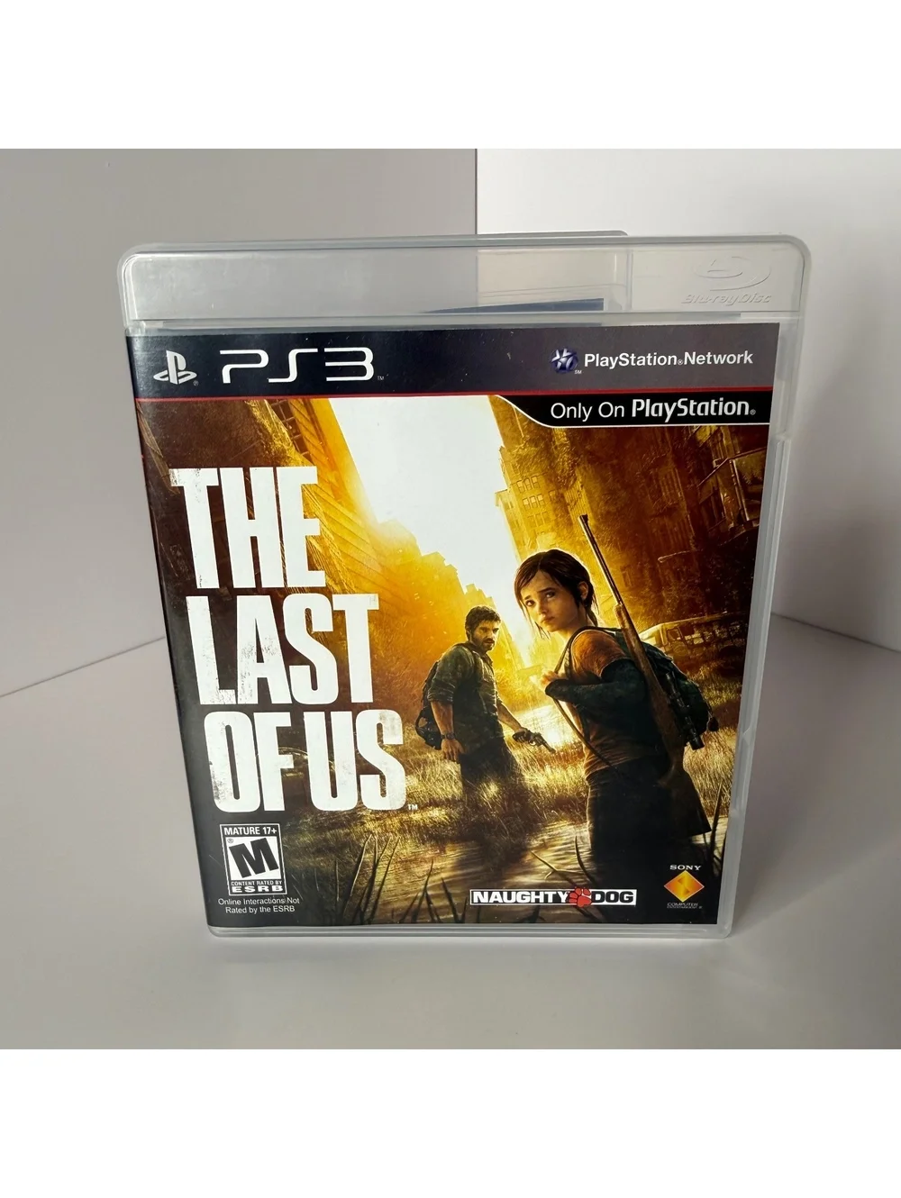 The Last of Us PS3 Video Game Disc and Case